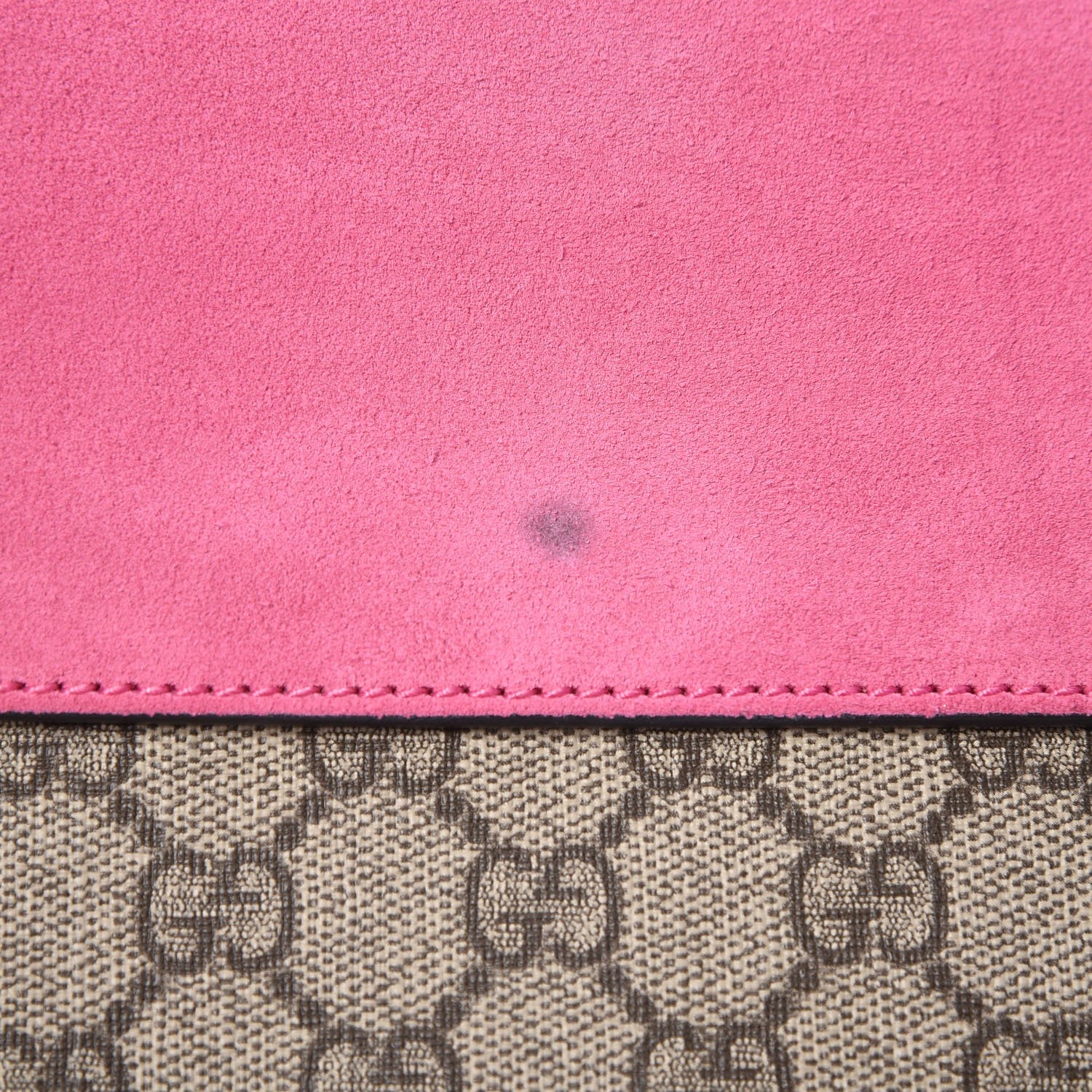 Gucci GG Supreme Monogram Small Dionysus Shoulder Bag Pink 8 of 8