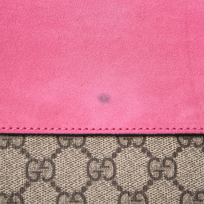 Gucci GG Supreme Monogram Small Dionysus Shoulder Bag Pink 8 of 8