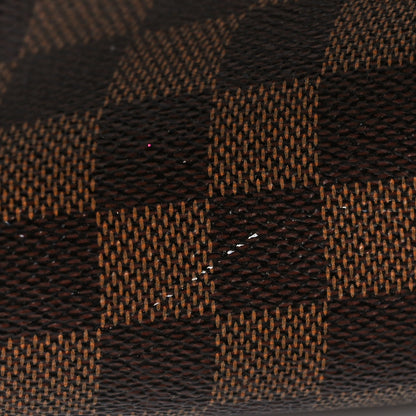 Louis Vuitton Damier Ebene Neo Neverfull MM Rose Ballerine 11 of 12