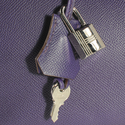 Hermes Epsom Birkin 35 Iris 9 of 10
