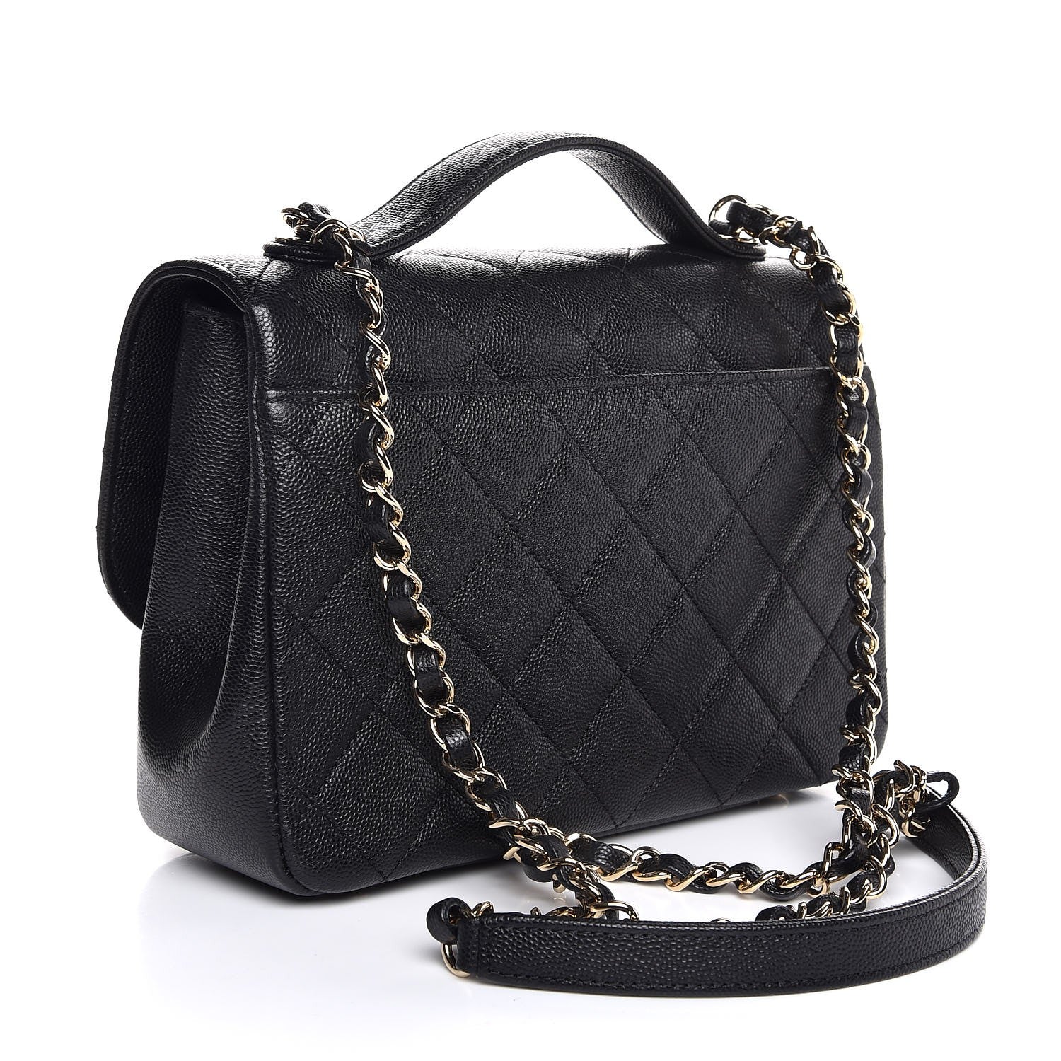 Chanel Caviar Quilted Medium Business Affinity Flap Black 3 of 8