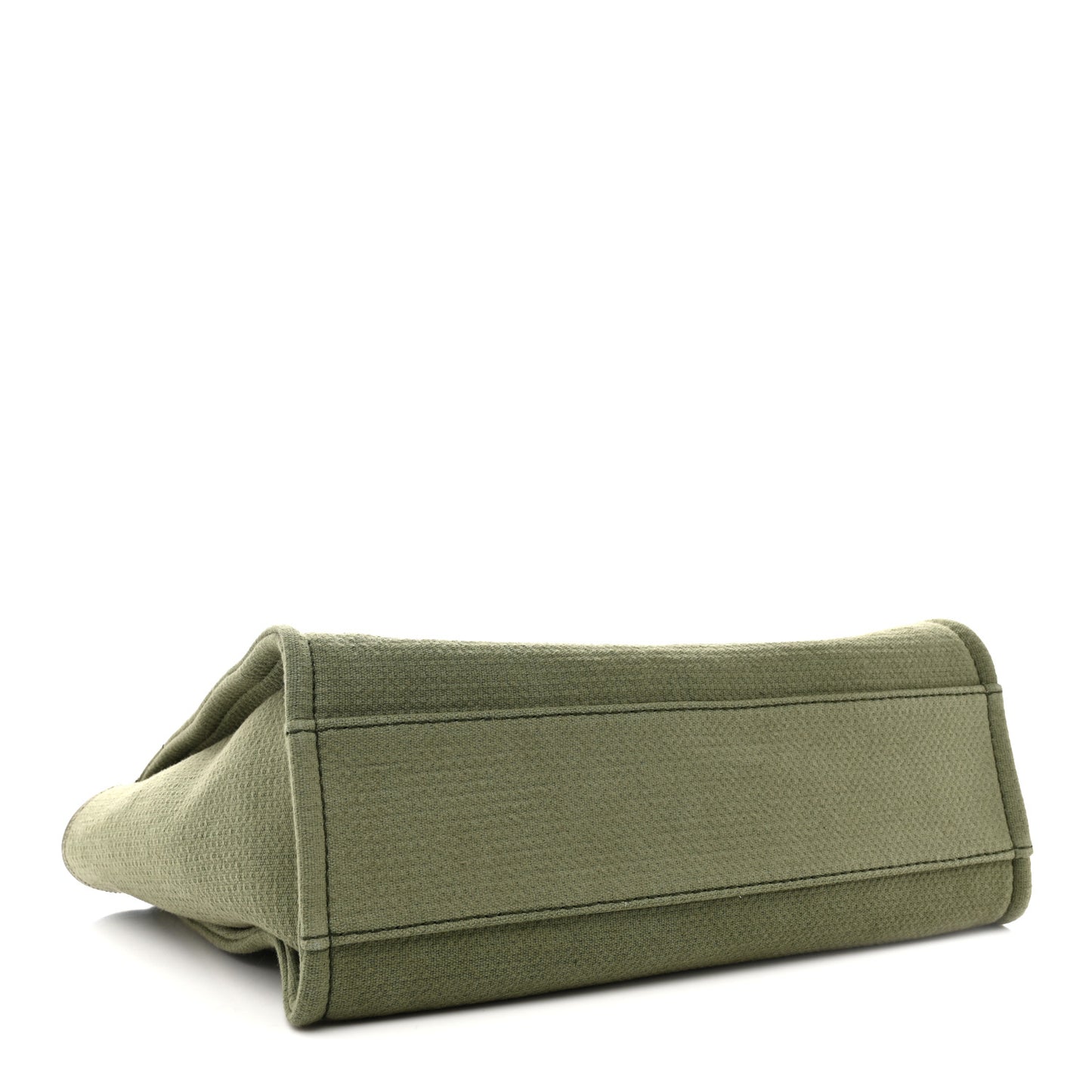 Mixed Fibers Small Deauville Tote Green
