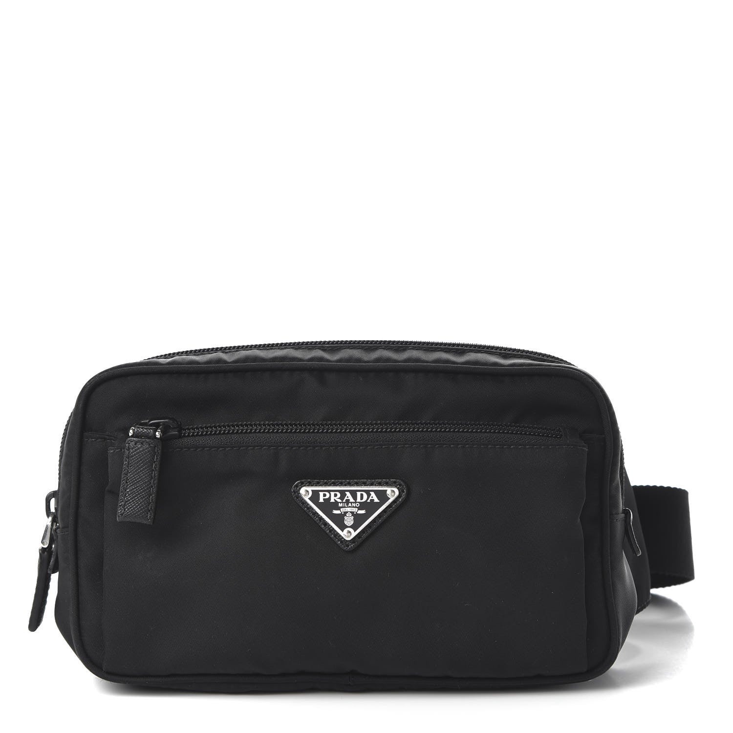 Prada Tessuto Nylon Montagna Belt Bag Black 1 of 9