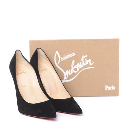 Christian Louboutin Veau Velours Decoltish 100 Pumps 38 Black 11 of 11