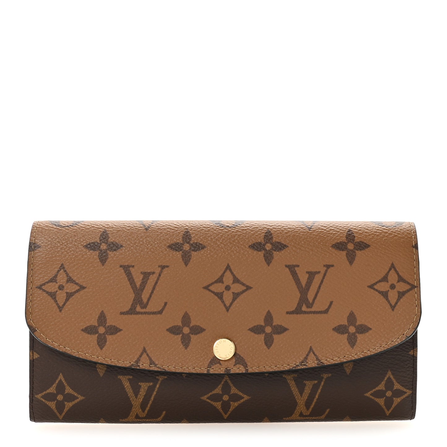 Reverse Monogram Emilie Wallet