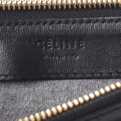 Celine Lambskin Small Trio Crossbody Bag Black 9 of 14