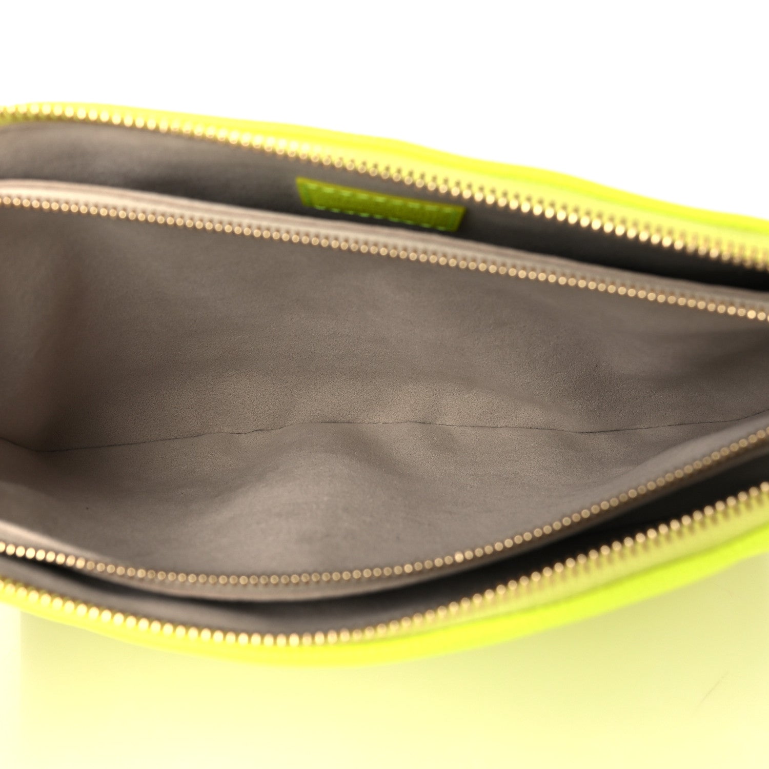 Louis Vuitton Calfskin Embossed Monogram LV Match Coussin PM Fluorescent Yellow 7 of 12