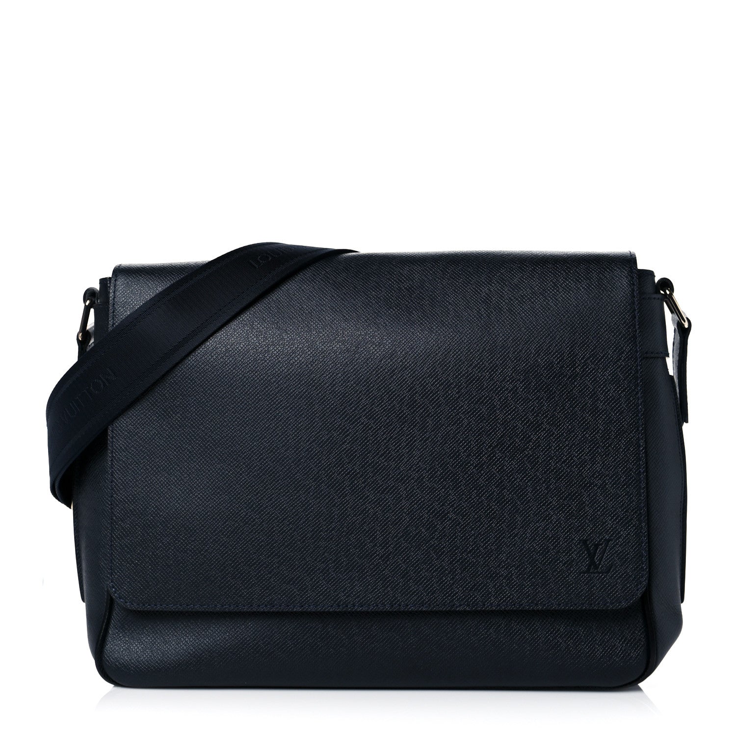 Louis Vuitton Taiga Roman MM Messenger Black 1 of 10