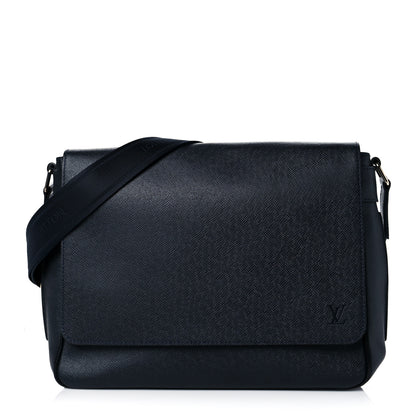 Louis Vuitton Taiga Roman MM Messenger Black 1 of 10