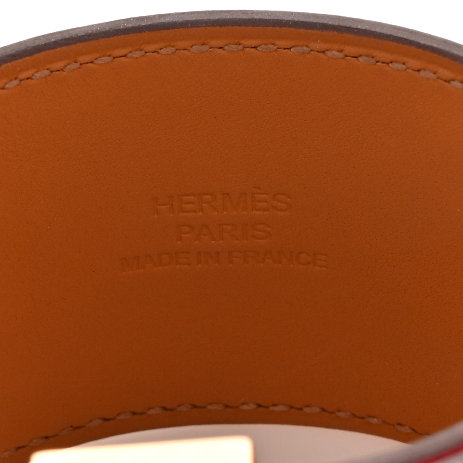 Hermes Madame Calfskin Collier De Chien CDC Bracelet T2 Rose Extreme 4 of 7