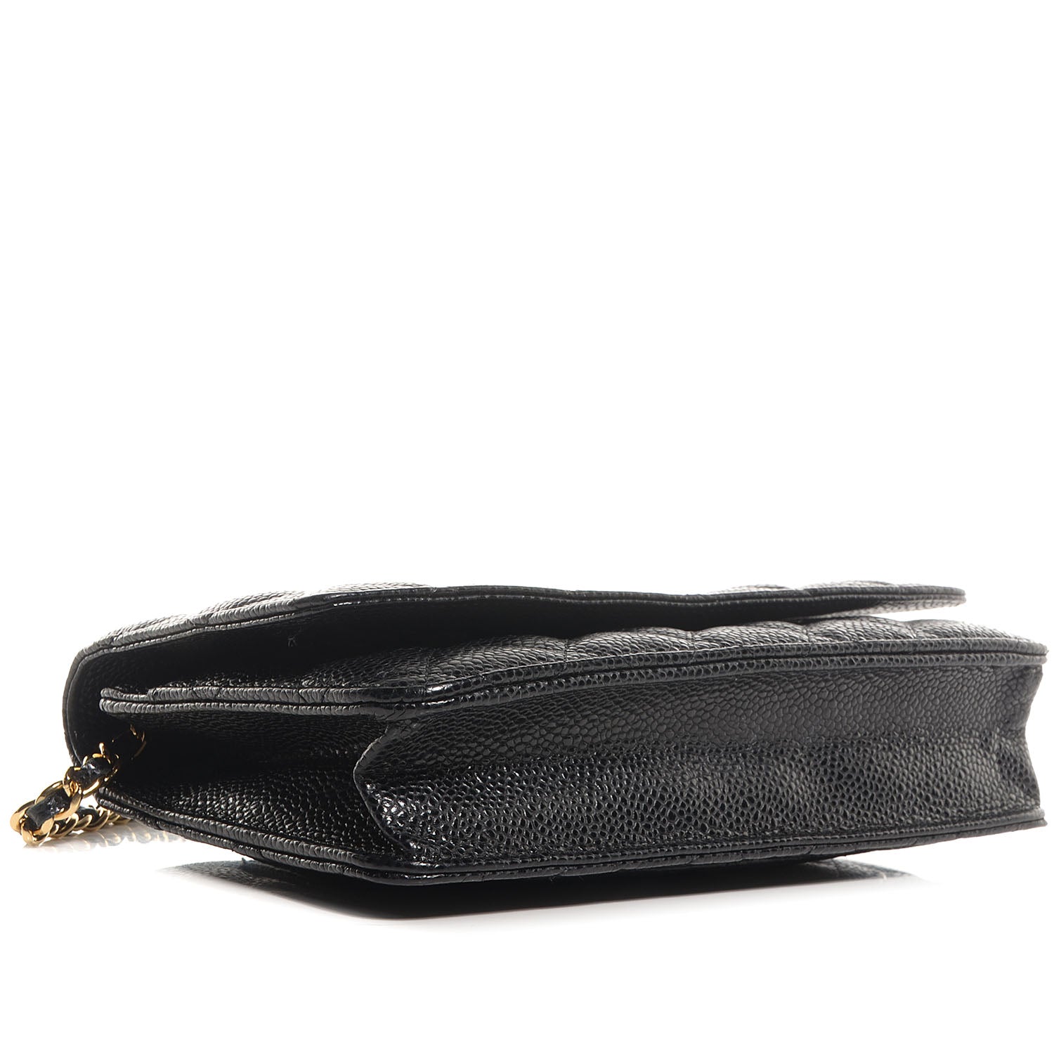 Chanel Caviar Quilted Wallet On Chain WOC Black 4 of 9