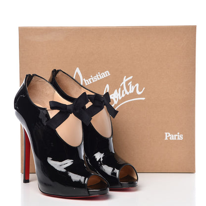 Christian Louboutin Patent Estanodo 120 Pumps 40 Black 8 of 8