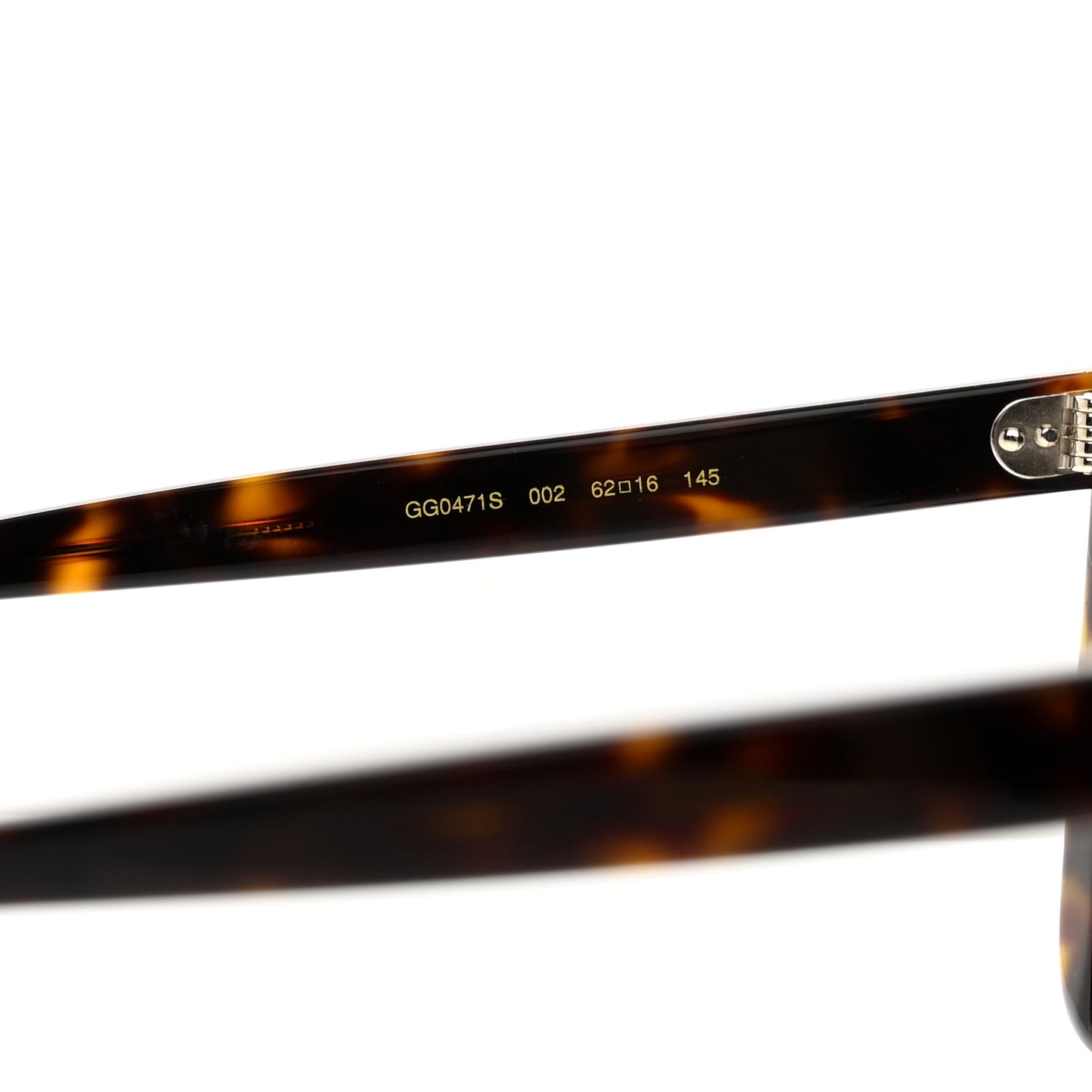 Acetate Oversize Square Frame GG0471S Sunglasses Tortoise