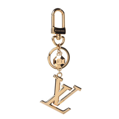 Louis Vuitton LV Facettes Bag Charm Key Holder Gold 1 of 4