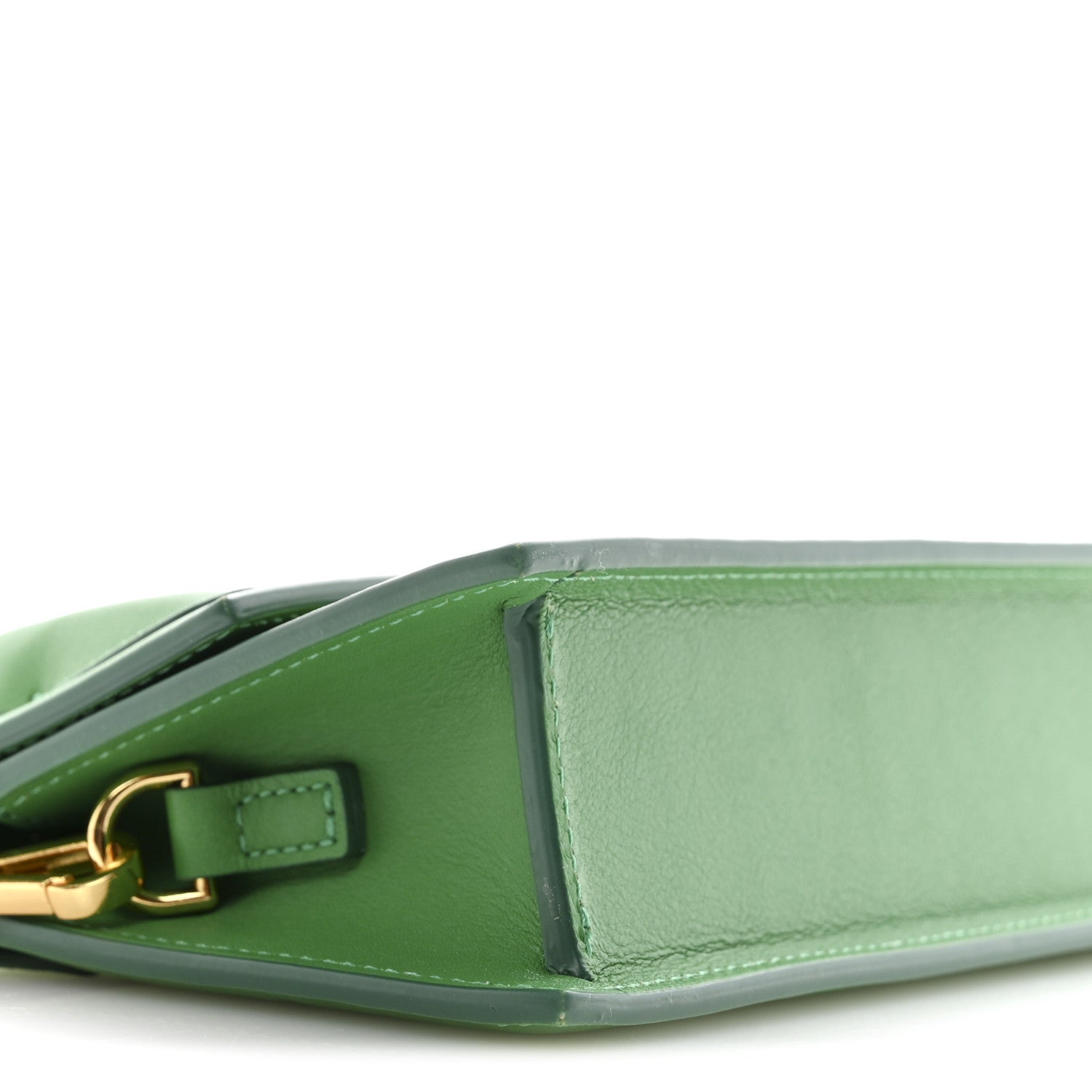 Jacquemus Smooth Calfskin Le Chiquito Long Green 8 of 11