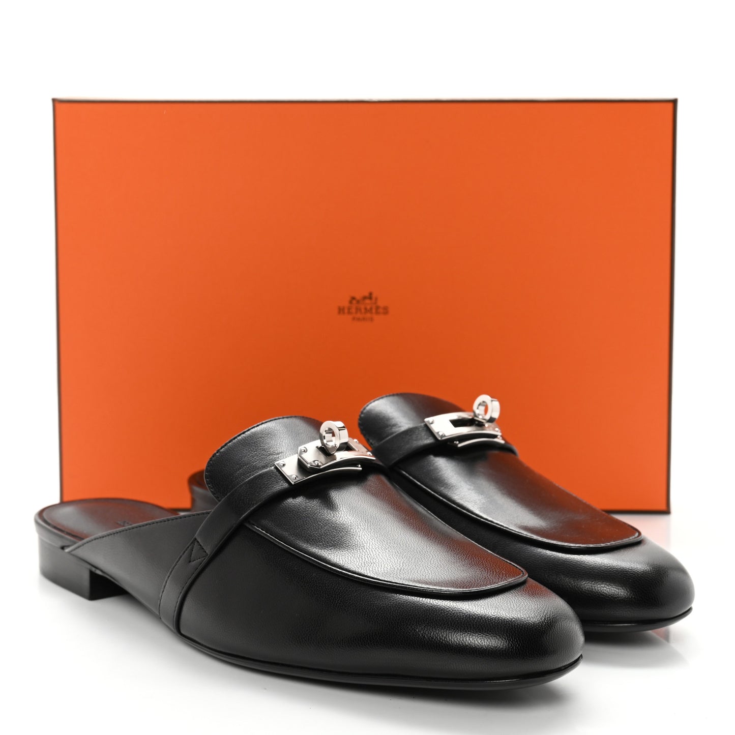 Goatskin Oz Mules 41 Black