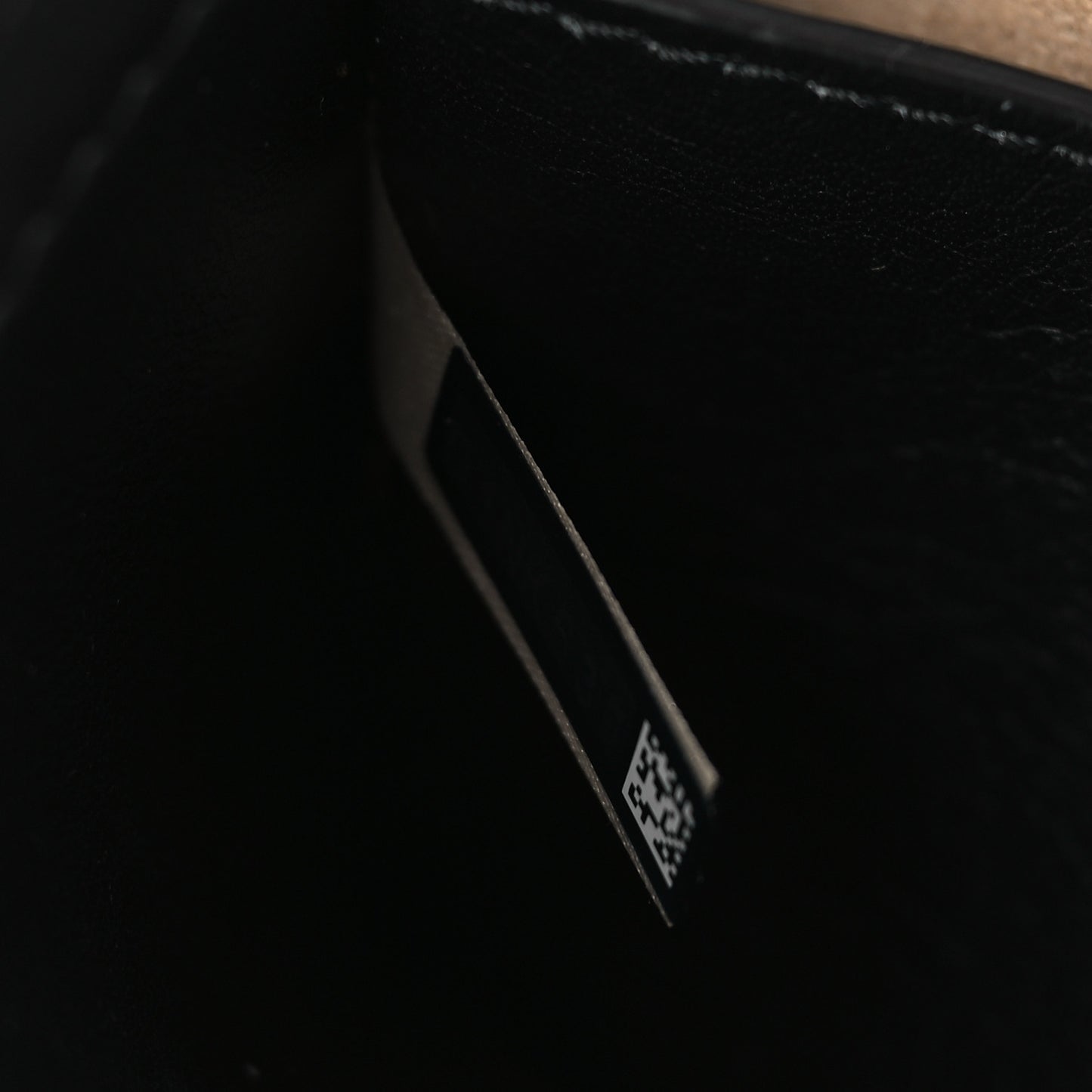 Calfskin Kiss Hobo Black