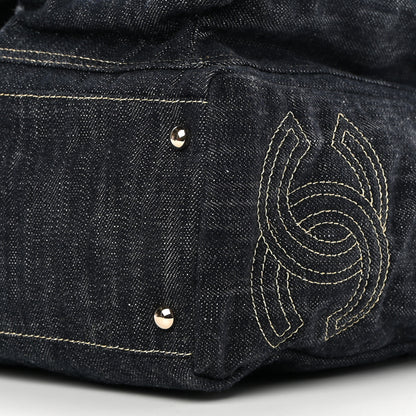 Chanel Denim CC Double Pocket Shoulder Bag 10 of 14