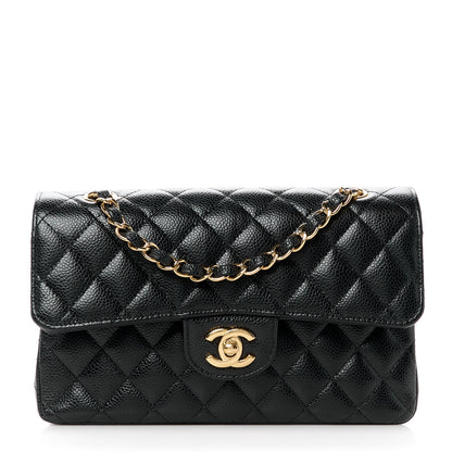 Chanel Caviar Quilted Small Double Flap Black 1 of 11