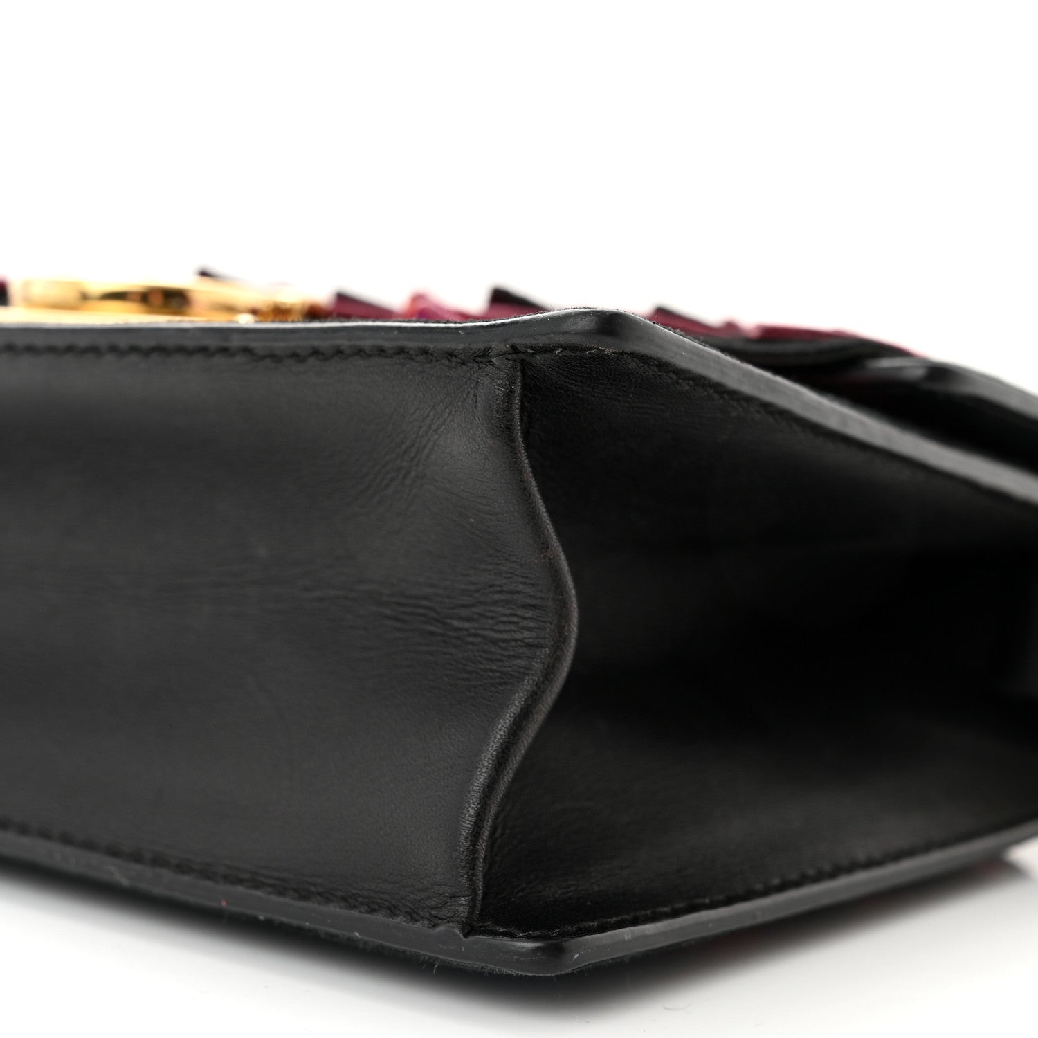 Salvatore Ferragamo Suede Zig Zag Mini Aileen Crossbody Multicolor 9 of 16