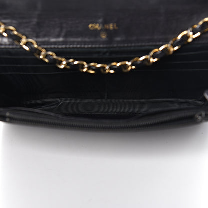 Chanel Caviar Timeless CC Wallet On Chain WOC Black 5 of 18