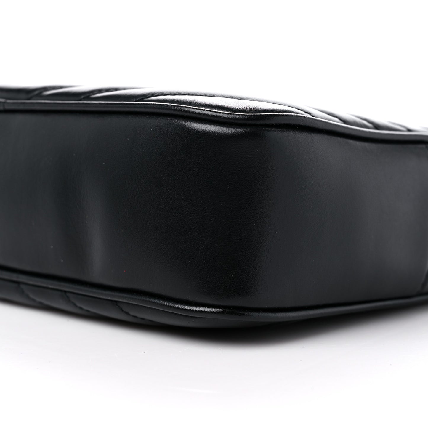 Calfskin Matelasse Monogram Lou Camera Bag Black