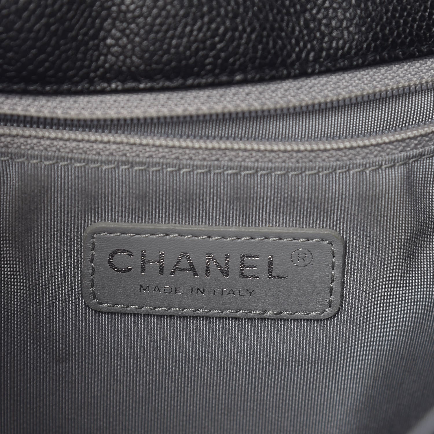Chanel Caviar Quilted Large French Riviera Flap Black 6 of 10