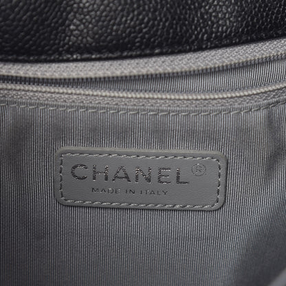 Chanel Caviar Quilted Large French Riviera Flap Black 6 of 10