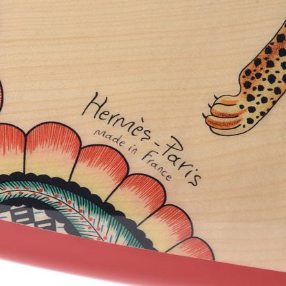 Hermes Resin Savana Dance Surfboard Rouge Vif Jaune 7 of 12