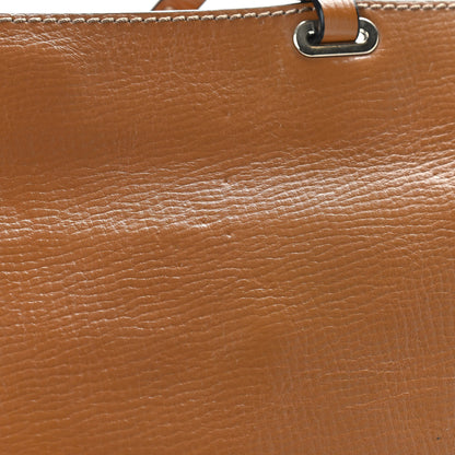 Valentino Garavani Textured Calfskin Medium Rockstud Tote Camel 10 of 10