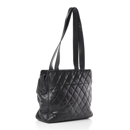 Chanel Caviar Quilted Flap Shoulder Bag Black 3 of 14
