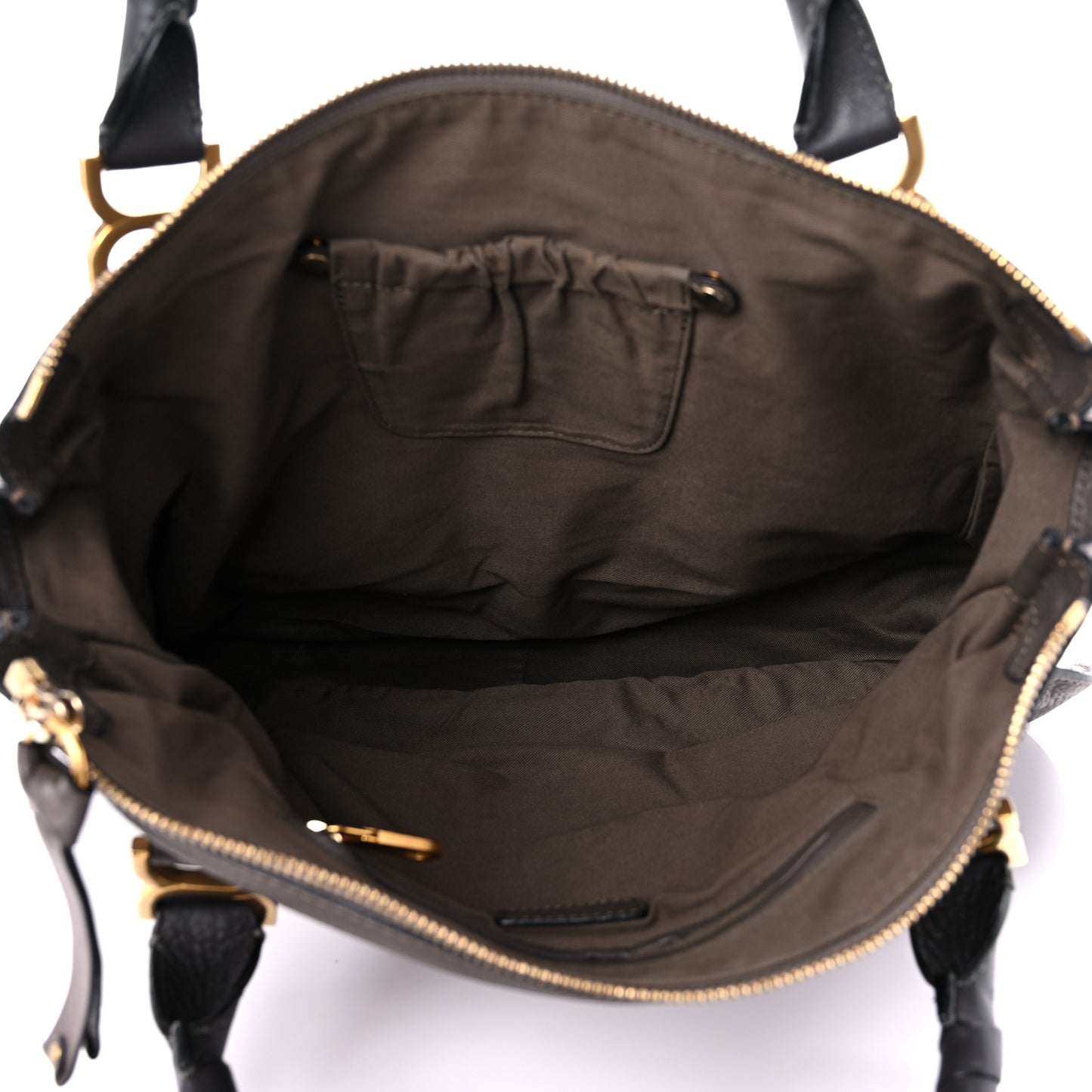 Calfskin Large Marcie Satchel Truffle