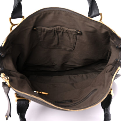 Chloe Calfskin Large Marcie Satchel Truffle 4 of 30
