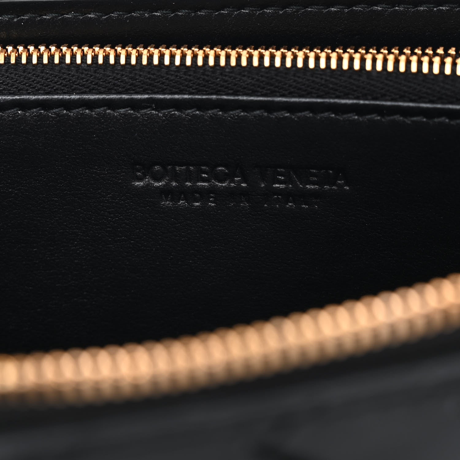 Bottega Veneta Nappa Intrecciato Zip Around Wallet Black 6 of 6
