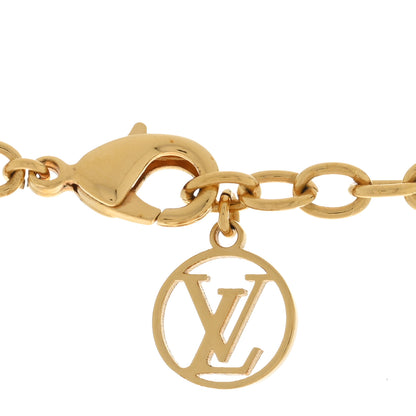 Louis Vuitton Metal Blooming Supple Necklace Gold 4 of 6