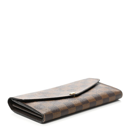 Louis Vuitton Damier Ebene Sarah Wallet NM 4 of 8