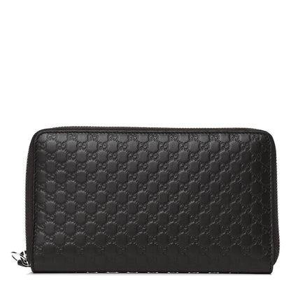 Gucci Microguccissima Large Zip Around Organizer Wallet Testa di Moro 1 of 4