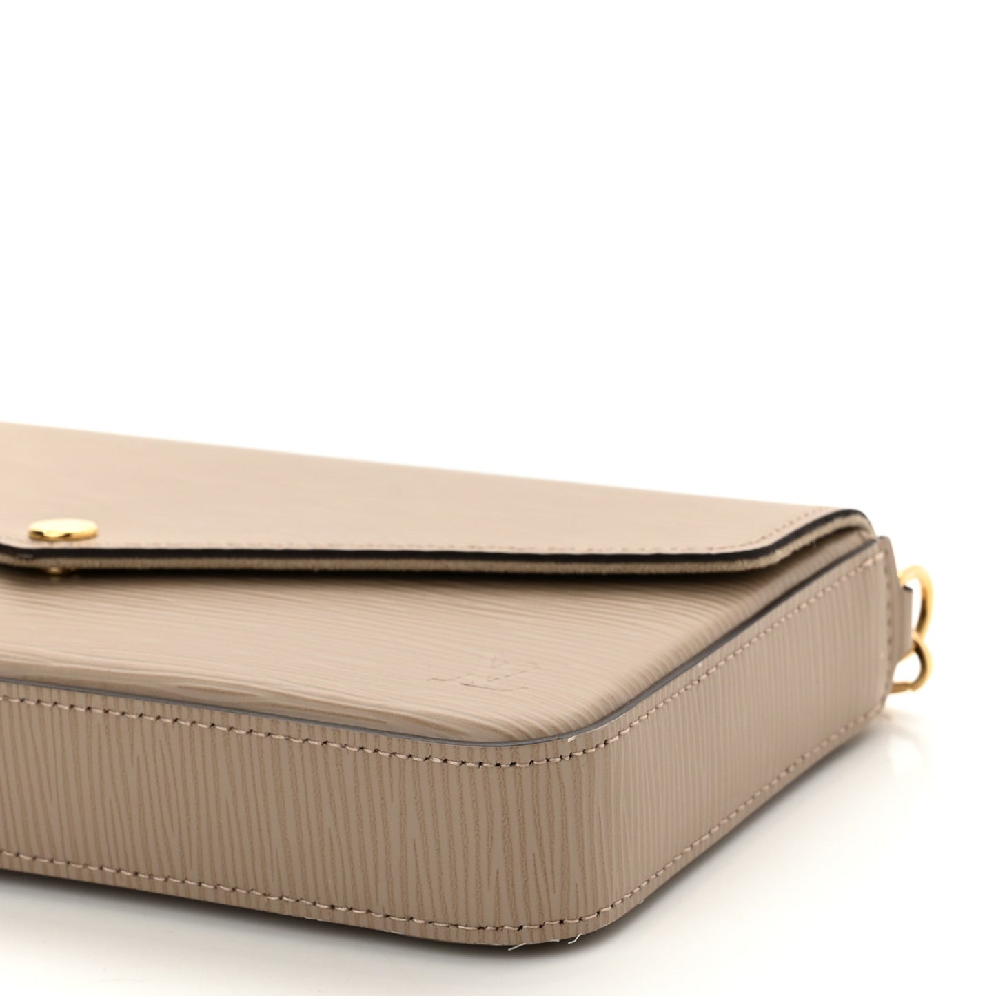 Epi Felicie Pochette Chain Wallet Galet