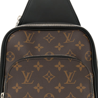 Louis Vuitton Monogram Macassar Avenue Sling Bag NM 7 of 10