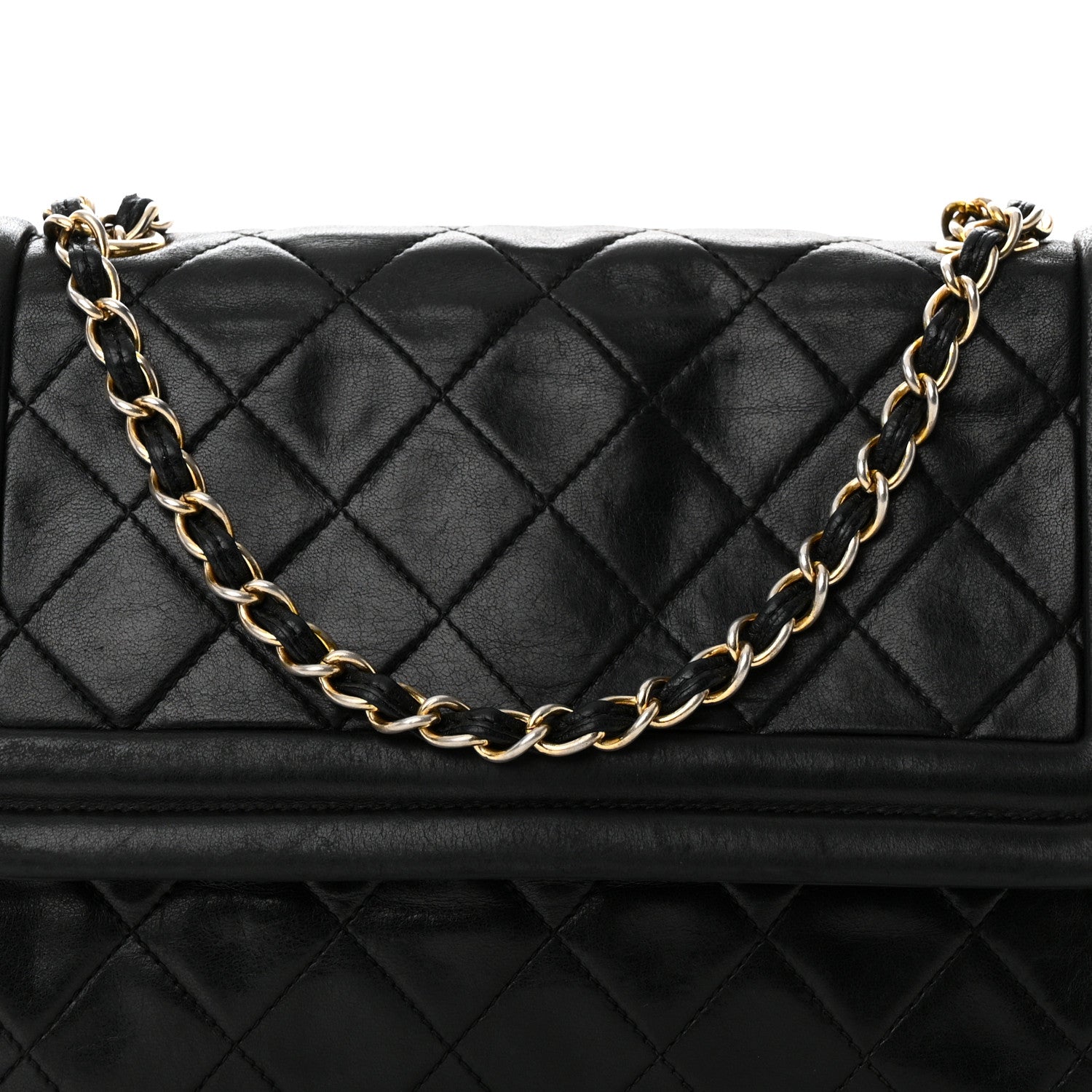 Chanel Lambskin Quilted Tassel Flap Black 9 of 15