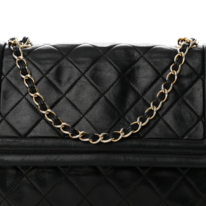Chanel Lambskin Quilted Tassel Flap Black 9 of 15