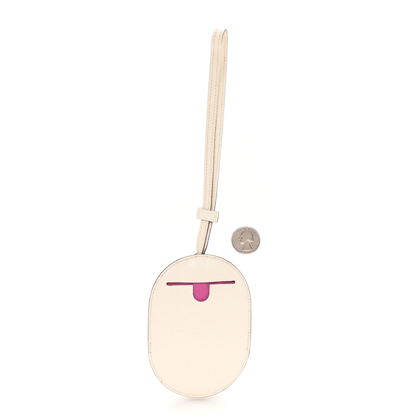 Chevre Mysore In-The-Loop Wink Key Ring Nata Rose Pourpre Jaune Citron