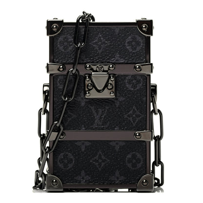 Louis Vuitton Monogram Eclipse Trunk Box Black 1 of 8