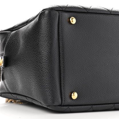 Chanel Caviar Quilted Petit Timeless Tote PTT Black 9 of 11