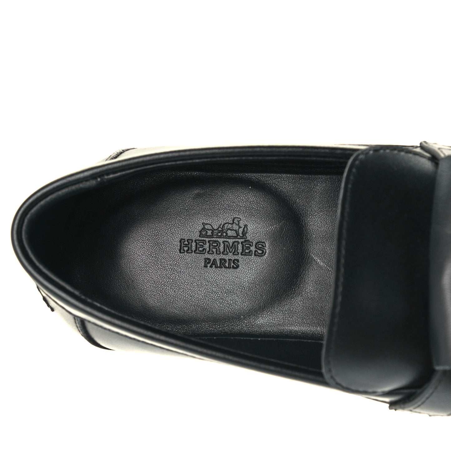 Calfskin Womens Destin Loafers 37 Black