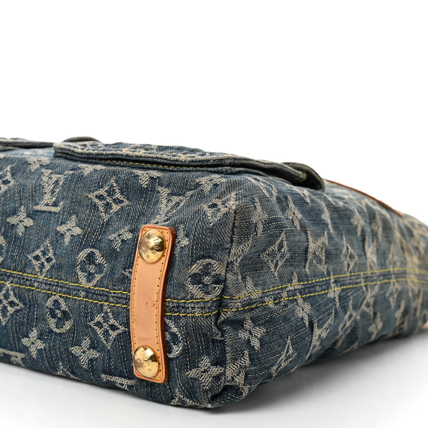 Louis Vuitton Denim Baggy GM Blue 9 of 10