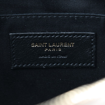 Saint Laurent Calfskin Matelasse Monogram Lou Camera Bag Nude Powder 8 of 8