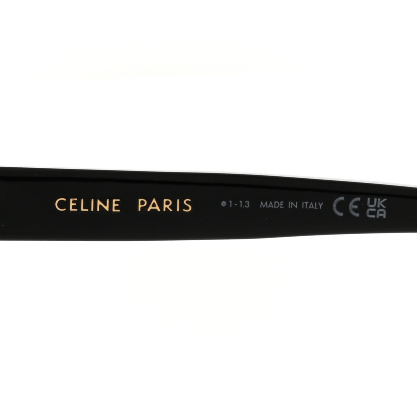 Acetate Square Sunglasses CL40256I Black