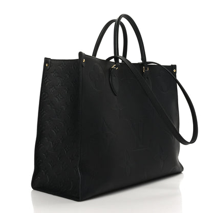 Louis Vuitton Empreinte Monogram Giant Onthego GM Black 3 of 8