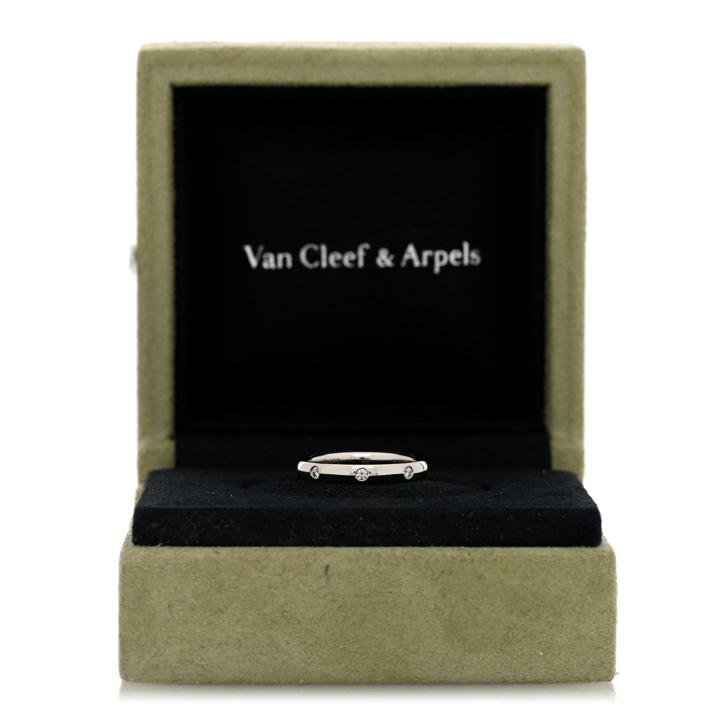 Platinum Diamond Tendrement Etoiles Wedding Band Ring 48 4.5